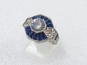 色石　指輪(14号)